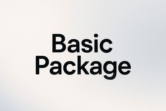 create an image that says basic package